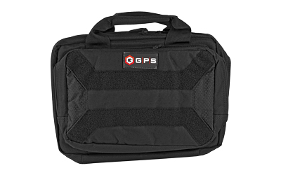 GPS Pistol Case, Black, 15", 600 Denier Polyester GPS-PC15
