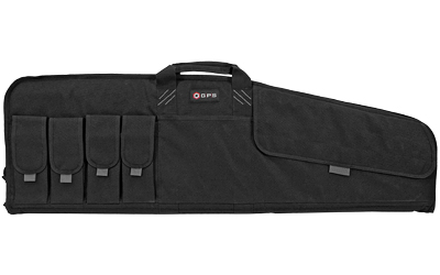 GPS Tactical Single Rifle Case, Black, 42", 600 Denier Polyester GPS-SRC42