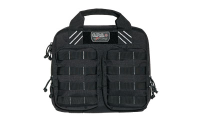 GPS Tactical, Range Bag, Black, Soft, Up To 2 Pistols GPS-T1412PCB