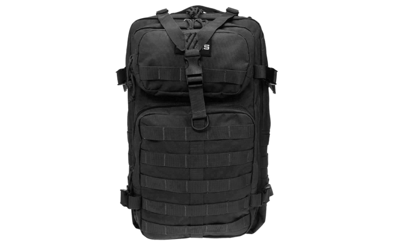 GPS Tactical Bugout Computer Backpack, Fits Up to a 15" Laptop, 600 Denier Polyester Construction, Black GPS-T1712BPB