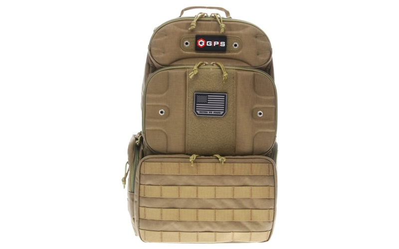 GPS Tactical, Range Bag, Tan, Soft, Tall GPS-T1913BPT