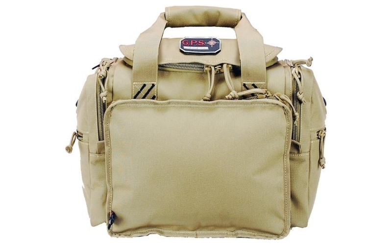 G-outdoors medium range bag with lift ports & 2 ammo dump cups-tan