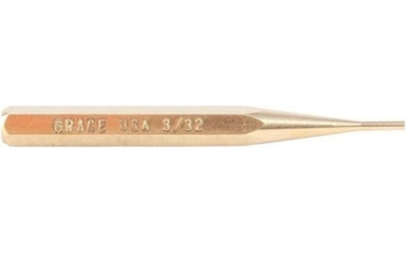 Grace Usa 3/32'' (2.4mm) brass pin punch