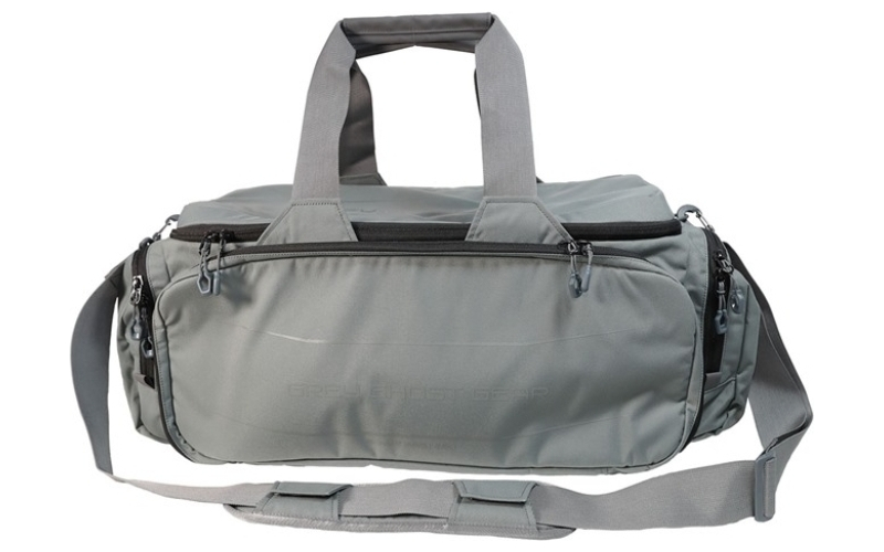 Grey Ghost Gear Large range bag grey with black zips
