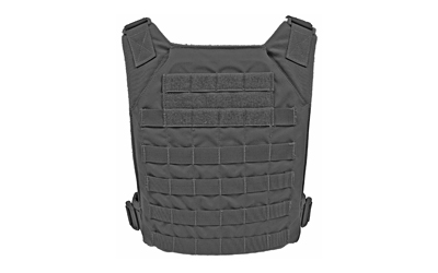 Grey Ghost Gear Minimalist Plate Carrier, Body Armor Carrier, Designed to Carry 10" X 12" Hard Plates or Large ESAPI Plates, Constructed from Mil-Spec Materials to Stand Up to Hard Use, the Inside Faces of the Carrier are Lined with Air Mesh for Comfort and Breathability, Black 0007-2