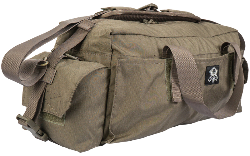 Grey Ghost Gear Transport Bag, Ideal Size for Storing in a Vehicle, the Main Compartment has Ample Room for a Handgun or Even a Folded PDW/SBR, 11"H X 22"W X 5"D, Ranger Green 4601-6