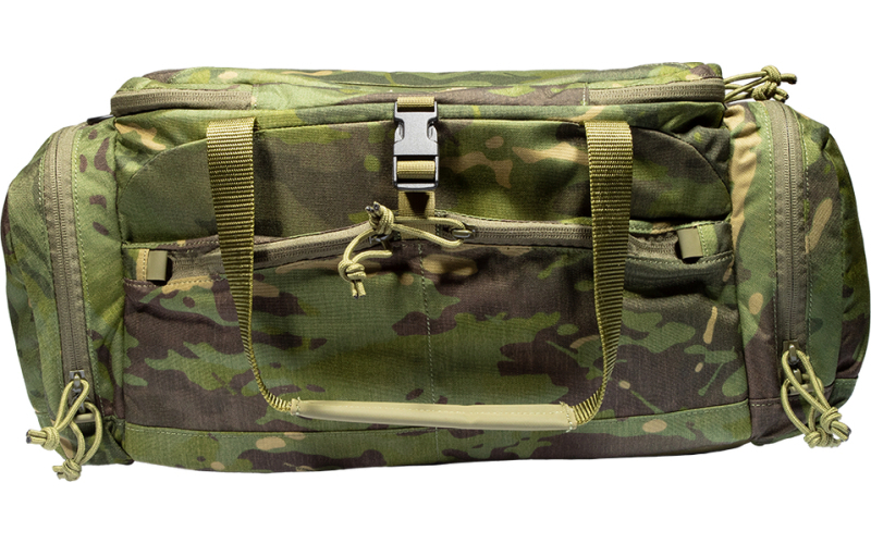 Grey Ghost Gear Range Bag, 9"T X 20"W X 7"D, 1260 Cubic Inches, Nylon, Multicam Tropic 60200-40