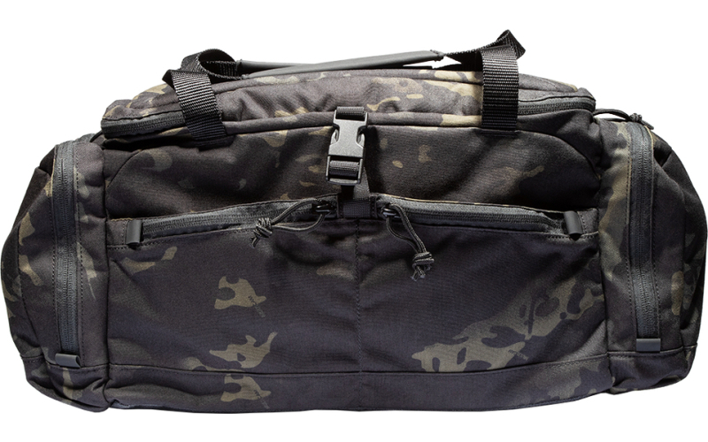 Grey Ghost Gear Range Bag, 9"T X 20"W X 7"D, 1260 Cubic Inches, Nylon, Multicam Black 60200-42