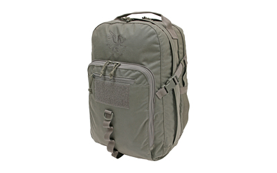 Grey Ghost Gear Griff Pack, Backpack, Gray, 500 Denier Nylon, Main Pocket: 19"T X 12"W X 8"D, Front Pocket: 12"T X 9"W X 3"D 6023-18