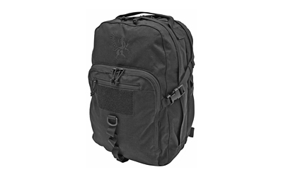 Grey Ghost Gear Griff Pack, Backpack, Black, 500 Denier Nylon, Main Pocket: 19"T X 12"W X 8"D, Front Pocket: 12"T X 9"W X 3"D 6023-2