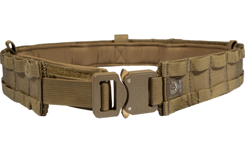 Grey Ghost Gear UGF Battle Belt with Padded Inner, Small (34"-36"), Coyote Brown 7011-14