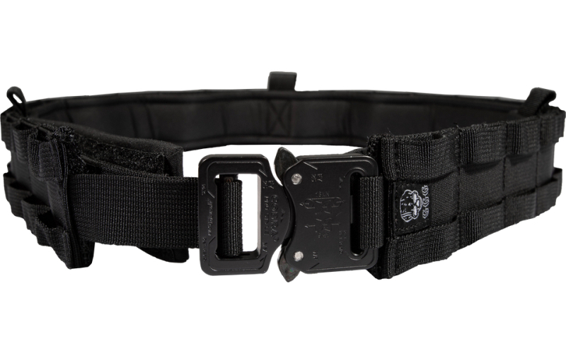 Grey Ghost Gear UGF Battle Belt with Padded Inner, Small (34"-36"), Black 7011-2