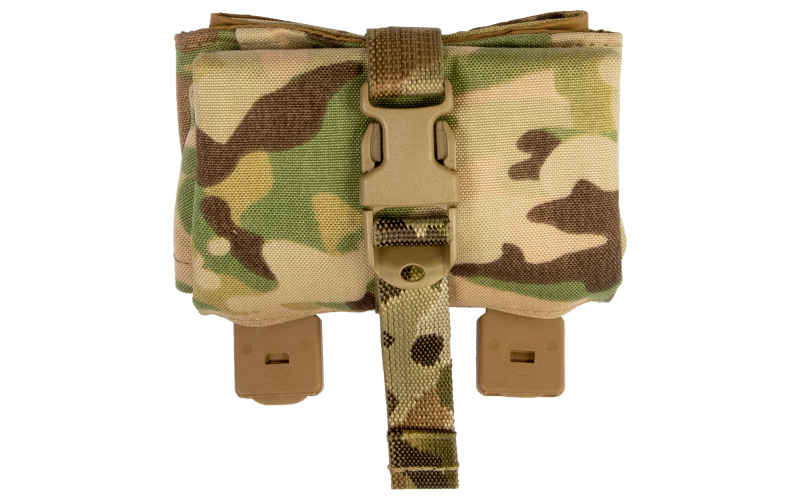 Grey Ghost Gear Roll-Up Dump Pouch, MOLLE Compatible, Laminated Nylon Construction, Matte Finish, MultiCam GTG0390-5