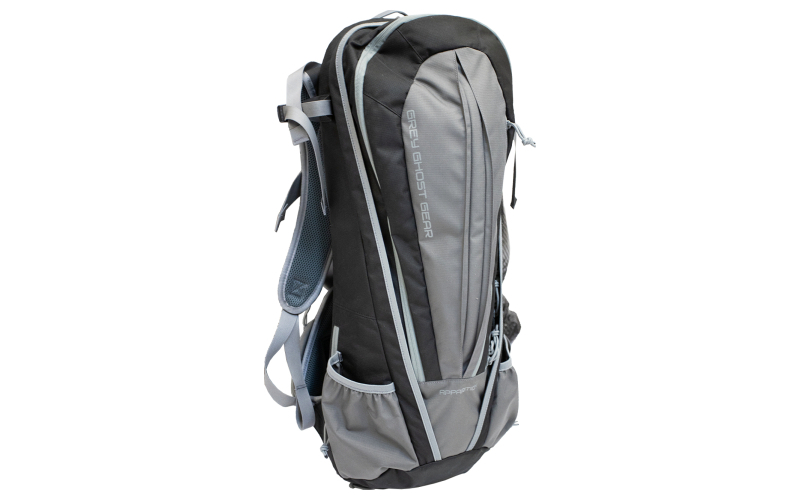 Grey Ghost Gear Apparition SBR Bag, Backpack, Can Fit a 10.5" or Shorter SBR,  Black/Gray, 27"H Without Extended Bottom/33"H With Extended Bottom X 12"W X 4"D GTG5874-18-2