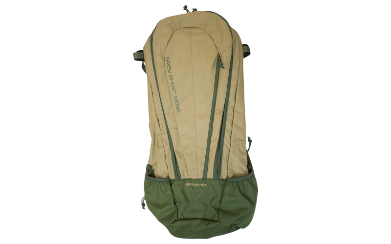 Grey Ghost Gear Apparition SBR Bag, Backpack, Can Fit a 10.5" or Shorter SBR, Tan/Olive Drab, 27"H Without Extended Bottom/33"H With Extended Bottom X 12"W X 4"D GTG5874-7-1