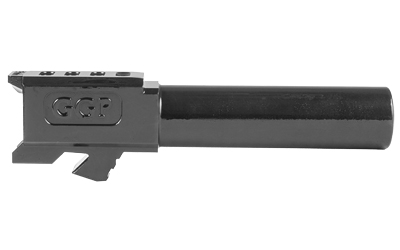 Grey Ghost Precision GGP-26, Match Grade Barrel, Fits Glock 26 Gen3-4, 9MM, 416R Stainless Steel, Black Nitride Finish BARREL-G26-NT-BN