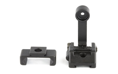 Griffin Armament M2 Folding Rear Sight, Includes 12 O'Clock Bases, Fits Picatinny, Matte Finish GAM2R