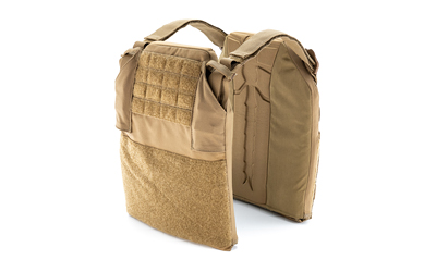 Haley Strategic Partners Thorax, Plate Bags, Large, Compatible with All HSP Chest Rigs and Placards, Accommodates .75" to 1.125" Thick Plates, Coyote Brown TPC-1-LG-COY