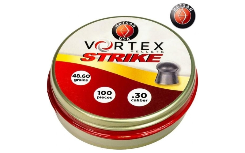 Vortex strike pellets .30- per 100