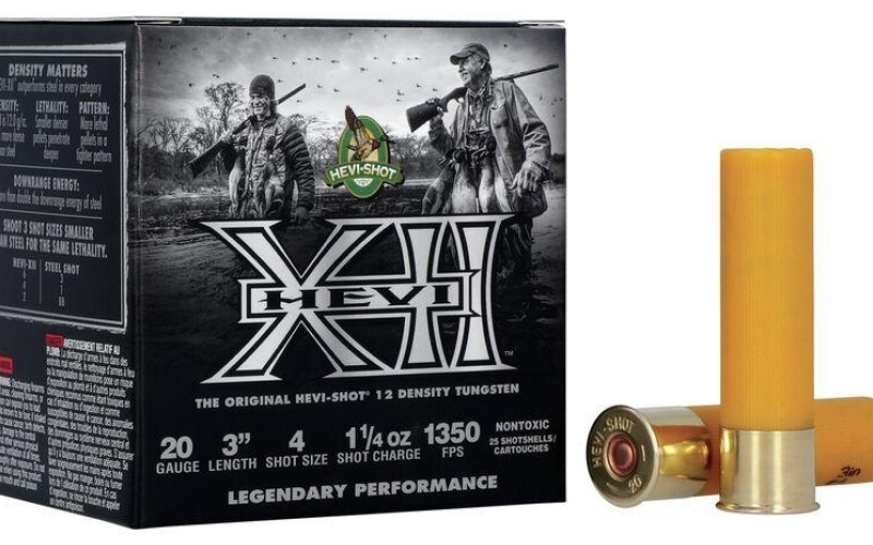 Hevi-shot hevi-xii 20 ga 3.0 inch 1.25 oz 4 shot-    25/box