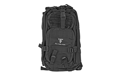 Full Forge Gear Hurricane Tactical Backpack, Black, 18"x11"x11" 21-406-HUB
