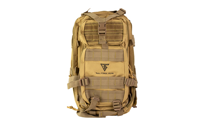 Full Forge Gear Hurricane Tactical Backpack, Tan, 18"x11"x11" 21-406-HUT
