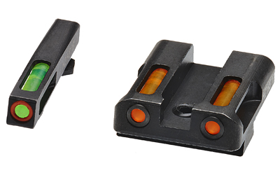 Hi-Viz Glock~ .45acp/10mm/.45 gap lightwave h3 tritium sight set