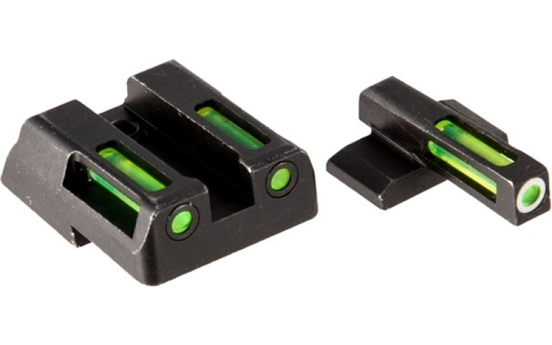 Hi-Viz H&k hk45/c/p30/sk/vp9/vp40 lightwave h3 tritium sight set