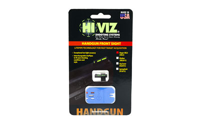Hi-Viz Litewave Sight, Fits Ruger SR22, Front Sight, Include Litepipes and Key SR22