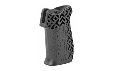Hiperfire Hipergrip, Pistol Grip, Smooth Texture, Grip Screw And Washer Included, Fits AR-15/AR-10, Ambi Safety/Selector Ready, Black HPRGRP