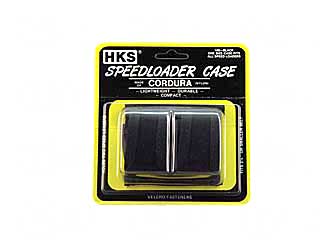 HKS Speed Loaders Speedloader Pouch, Fits Double, Cordura, Black 100B