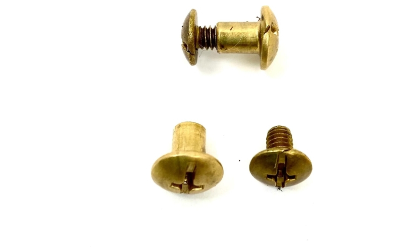 Brass sling screw studs