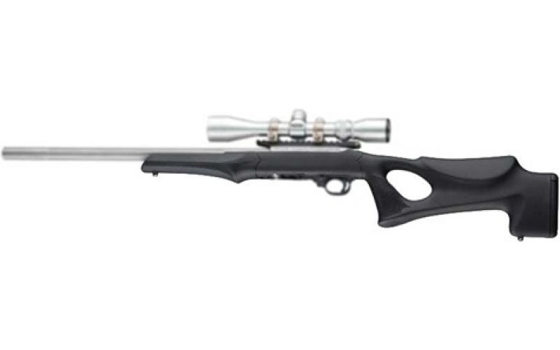 Hogue Ruger 10/22 .920 barrel stock thumbhole rubber blk