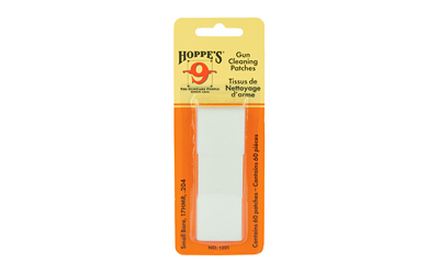 Hoppe's Patch No 1 Small Bore 60 Pack, Blister Card 1201