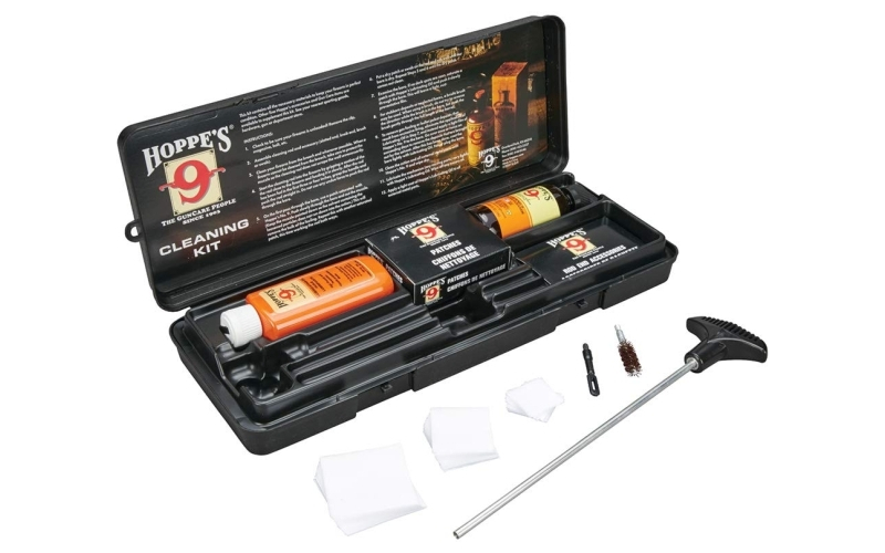 Hoppe's Cleaning Kit, For 38/357/9MM/380 Pistol, With Storage Box PCO38