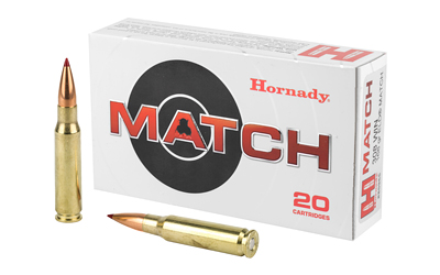 Hornady Match, 308 Win, 168 Grain, ELD Match, 20 Round Box 80966