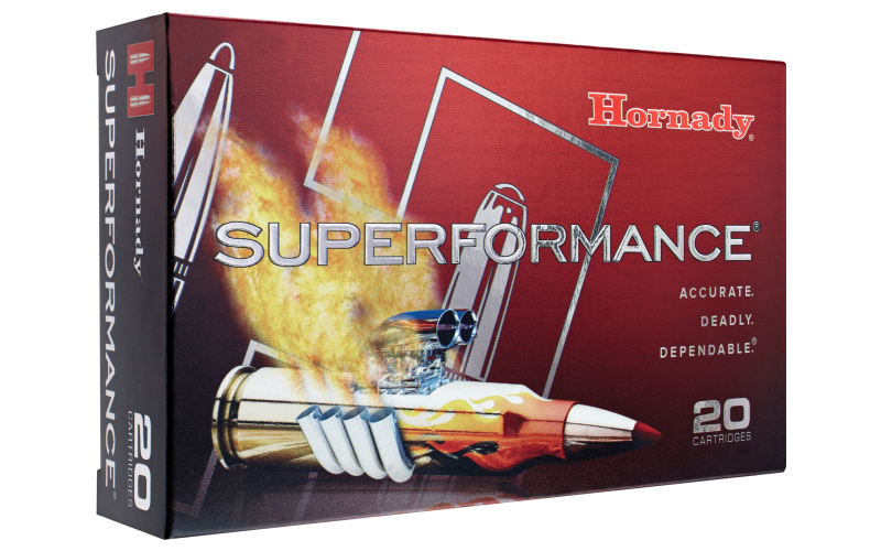 Hornady Superformance, 223 Remington, 50 Grain, Copper Alloy eXpanding Projectile, 20 Round Box 83292