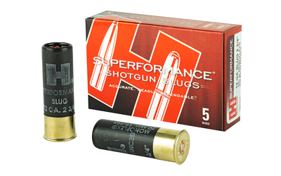 Hornady Superformance, 12 Gauge,2.75", 300 Grain, MonoFlex, Sabot Slug, 5 Round Box, California Certified Nonlead Ammunition 86236