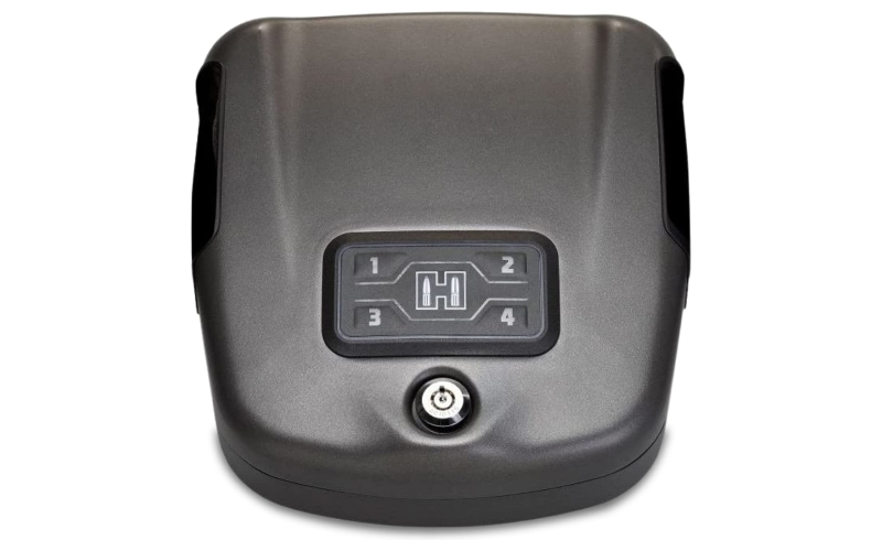 Hornady RAPiD Safe, Shotgun Wall Lock, Keypad or RFiD, Includes Wristband, Key Fob and RFiD Stickers 98180