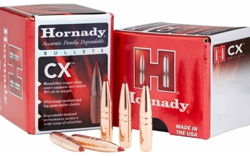 Hornady Cx 30 caliber (0.308'') 110gr polymer tipped 50/box