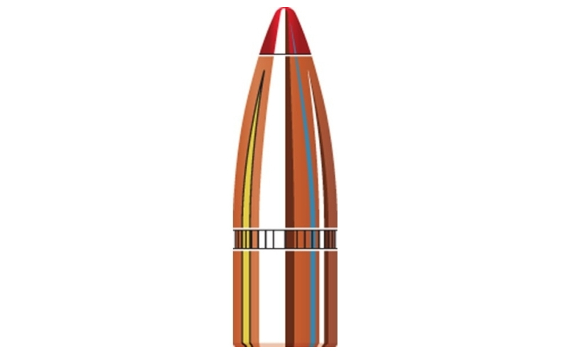 Hornady Ftx 30 caliber (.308'') polymer tipped 135gr 100/box