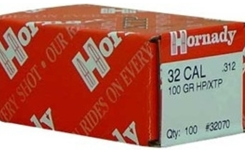 Hornady Hornady 32 cal .312 100 gr hp/xtp