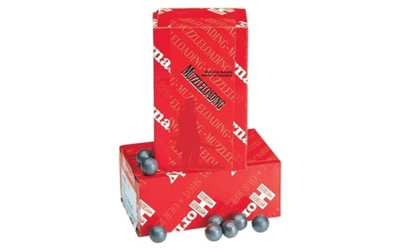 Hornady Round balls 50 cal (.480'') lead round ball 100/box