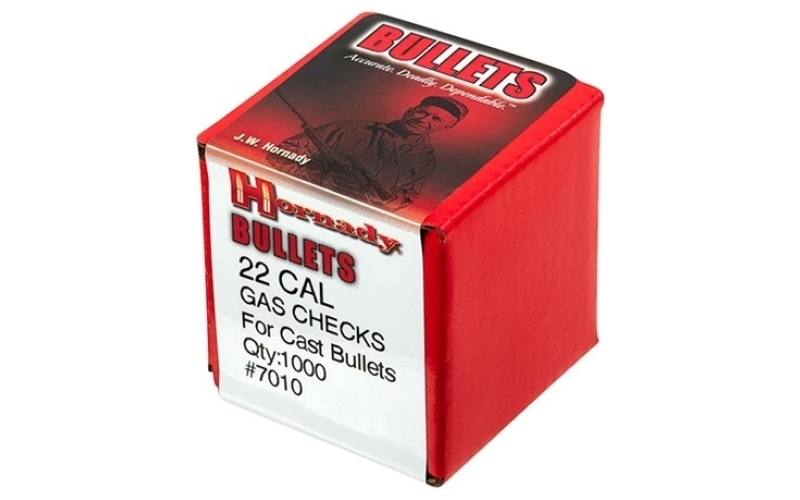Hornady 22 caliber gas checks 1,000/box