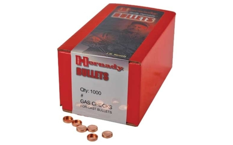 Hornady 30 caliber gas checks 1,000/box