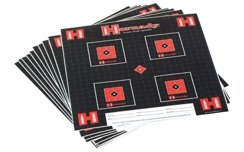 Hornady Targets 12'' x12''  10/pack