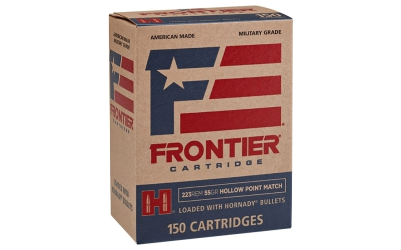 Hornady 223 remington 55gr hollow point match 150/box