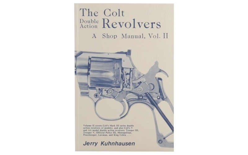 Heritage Gun Books Colt double action revolvers shop manual-volume ii