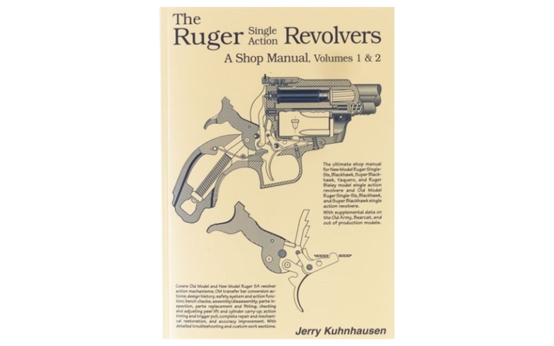 Heritage Gun Books Ruger single action revolvers shop manual