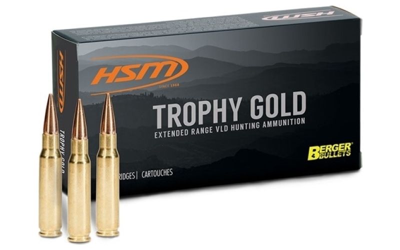 Hsm Ammunition 28 nosler 168gr match hunting vld 20/box